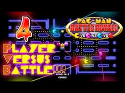 PacMan Battle Royale - 4 Player VS Local Game! (Great Fun - 2 back-to-back full games)