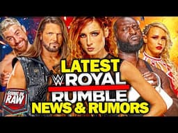 Latest WWE ROYAL RUMBLE News & Rumors! AEW & NXT Review