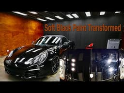 Detailing a 10yr Old Porsche Boxster - swirled/scratched soft black paint (vlog59)