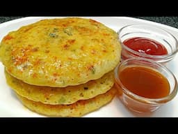 Breakfast Recipe || सिर्फ एक कटोरी सूजी से बनाएं पूरे परिवार के लिए हल्का-फुल्का और टेस्टी नाश्ता