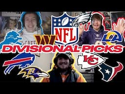 BIGGEST WEEKEND OF THE SEASON!!! 🚨🏈 NFL PICK'EM DIVISIONAL PLAYOFF PREDICTIONS!!! | NFL 2024 Season