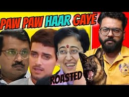 Atishi Marlena danced after AAP Kejriwal defeat | Dhruv Rathee exposed by BJP's victory in Delhi