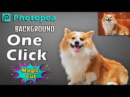 Photopea Tutorial|Background Remove|Background Change|Magic Cut|Photopea Beginner