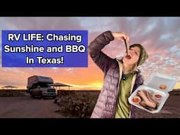 RV Life: Chasing Warmer Weather! New Mexico to Texas | Truck Camper Adventure