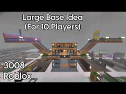 FULL TUTORIAL | I MADE A LARGE BASE IDEA FOR 10 PLAYERS! | MyelPlays