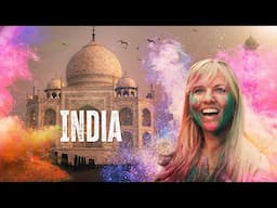 Is This INCREDIBLE India? (Holi in the Golden Triangle)