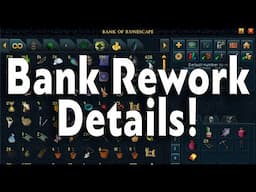 Runescape 3 Bank Rework - Placeholders/UI Changes!