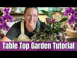 🪴How to Create a Tabletop Garden🌿| Best Plants, Soil Tips & Care Guide | She’s A Mad Gardener