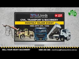 LIVE - Civil, Transport and Machinery Major Monthly Event.