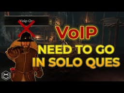 VoIP needs to go in SOLO ques (at least). Here's why. Dark and Darker