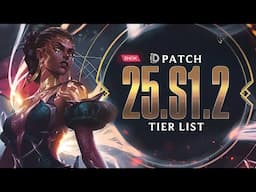 PATCH 15.2 MID LANE TIER LIST (25.S1.2)