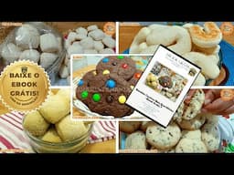 🍪Biscoitos Caseiros Mais Queridinhos da Internet - EBOOK GRÁTIS NA DESCRIÇÃO!