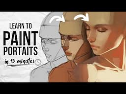 FULL GUIDE - How to Paint Portaits | Tutorial | DrawlikeaSir