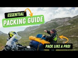 How to Pack for a Multi Day Motorcycle Trip