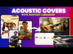 Nandy Sisters to Anuv Jain - Easily create Amazing Unplugged UKULELE COVERSs w Kontakt Instruments!