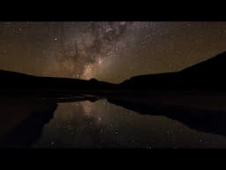 Relaxing Sound of Crickets and Beauty of the Milky Way