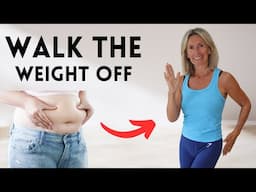 Walk The Weight Off Workout For Ladies Over 40 | 10 Mins + With Weights