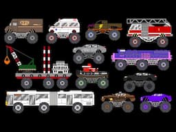 Monster Vehicles 6 - The Kids' Picture Show