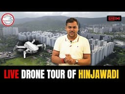 LIVE 🔴 Hinjawadi Bird Eye View | Hinjawadi - Phase1,2,3 | SaudaGhar