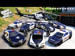 GTA 5 - Stealing RARE POLICE CARS With Franklin | (Real Life Cars #32)