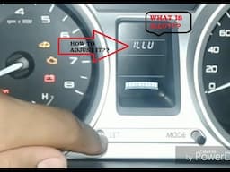 TATA HEXA NEXON TIGOR TIAGO MID ILLU BRIGHTNESS OF INFOTAINMENT SYSTEM XZXT STEP BY STEP IN HINDI