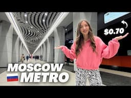 TRYING NEW RUSSIAN METRO 🇷🇺 The best transport in the world?!