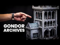 The BIGGEST LOTR YouTube collab: Crafting the Minas Tirith Archives