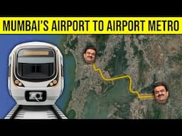 Metro Line That Will Define Success for Mumbai's Airports || मुंबई मेट्रो लाइन 8