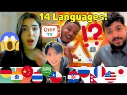 Their Reactions Are PRICELESS When I Speak Their Language! - OmeTV