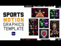 Sports Templates Motion Pack 4 Tutorial