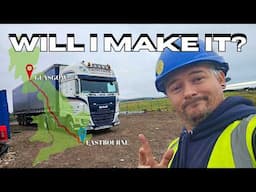 Glasgow to Eastbourne In 1 Day. Can it be done? UK HGV Truck Driver