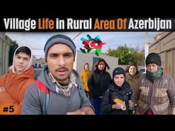 Azerbijani Lifestyle Inside The Rural Area of Baku City || Walking Tour Baku 🇦🇿