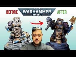 Rescuing A Terminator Chaplain for Warhammer 40K