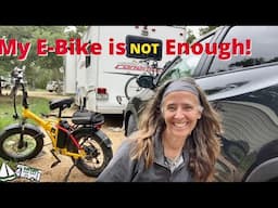 How I Safely Flat Tow a Car and my e-bike behind my RV, Alone… (Brick House - Now RVing #99)