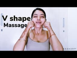 Get V-shape face in 2 months.// 2  महीने मे वी शेप फ़ेस फ़ेस पाने की करीयन टेक्नीक