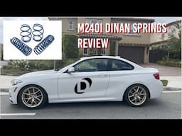 BMW M240i Dinan Springs and Ride Quality and Handling Kit Review