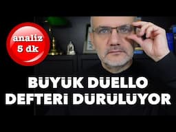 Büyük düelloda kan kokusu.. Defteri dürülüyor.. | Tarık Toros | Analiz | 9 Şubat 2025