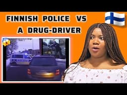 Canadian 🇨🇦 Reacts To Ferocious police chase in snowy Helsinki/Finnish police vs a drug-driver #finn