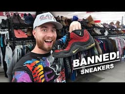 The Most RARE Sneaker I've Found In a Thrift Store! $15 Sneaker Collection Ep. 7