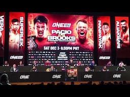 ONE 164 Presscon: Joshua Pacio vs. Jarred Brooks | Manila, 30 November 2022