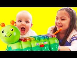 ABC, Colors and Five Little Monkeys Nursery Rhymes Kids Songs