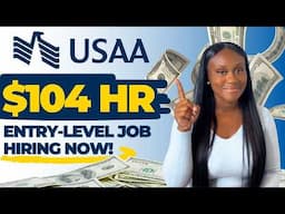 USAA Remote Jobs | Earn $4,160/Week! Finance Remote Jobs | Entry-Level Remote Jobs