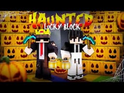 HAUNTED LUCKY BLOCK RACE 1V1 WITH @KhatarnakIshan