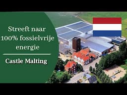 Castle Malting: streeft naar 100% fossielvrije energie