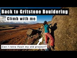 Gritstone Bouldering in the Peak District - Stanage Plantation