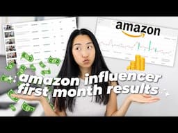 1ST MONTH RESULTS: Amazon Influencer Program 💸 how much I made, is it worth it, beginner tips