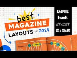 2024’s Best Magazine Layouts – Level Up Your Graphic Design Skills #yesimadesigner