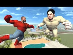 Franklin Become Hulk to Kill Police Hulk in Indian Bike Driving 3D