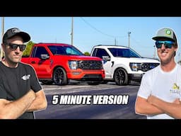 James vs. Cleet Shop Truck Build Off in 5 Minutes