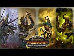 Everlasting Conquest - Dark Elves vs Nurgle // Total War: WARHAMMER 3